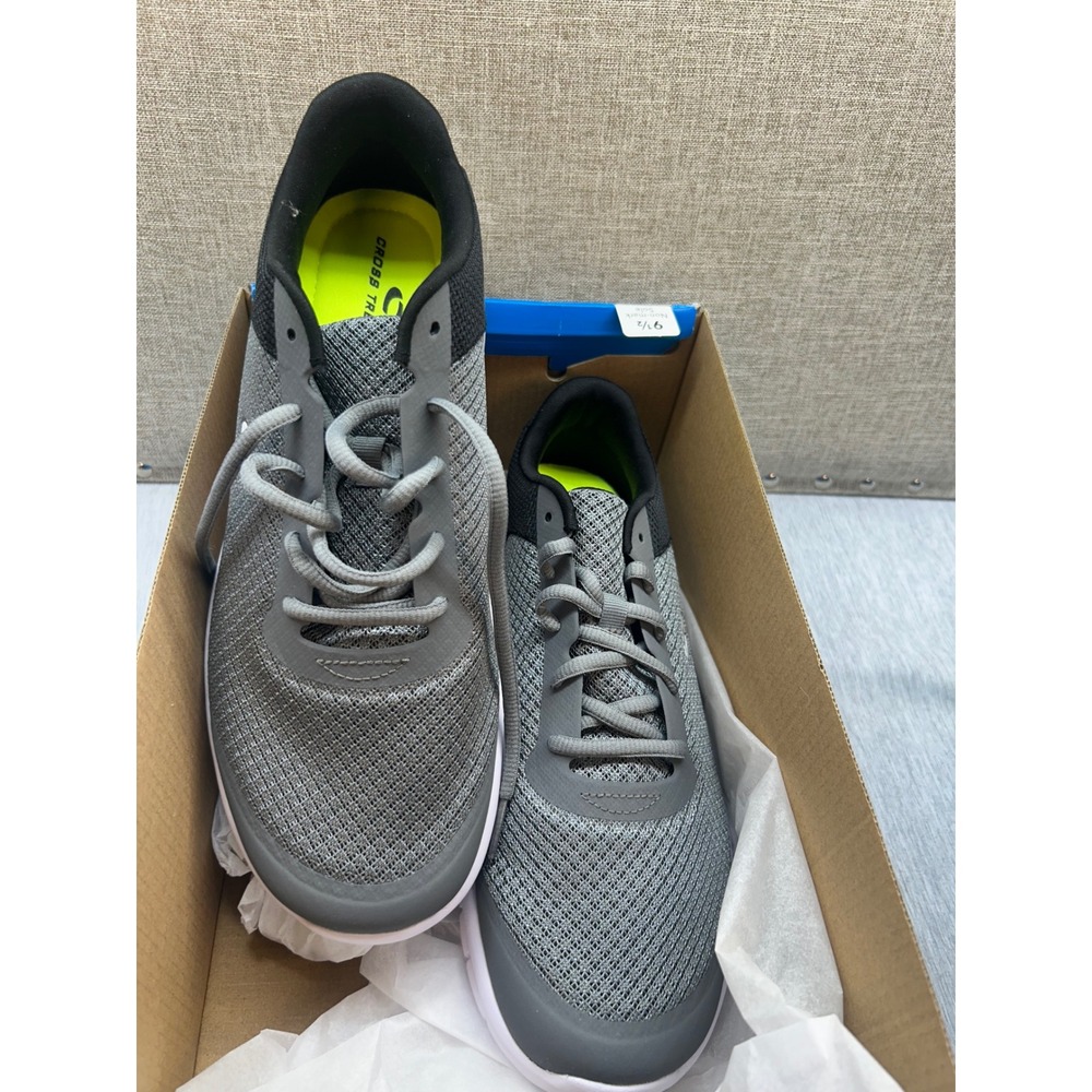 Cross Trekkers Mens Gusto XT II Running Sneaker Light Grey‎ Size 9.5 Medium New